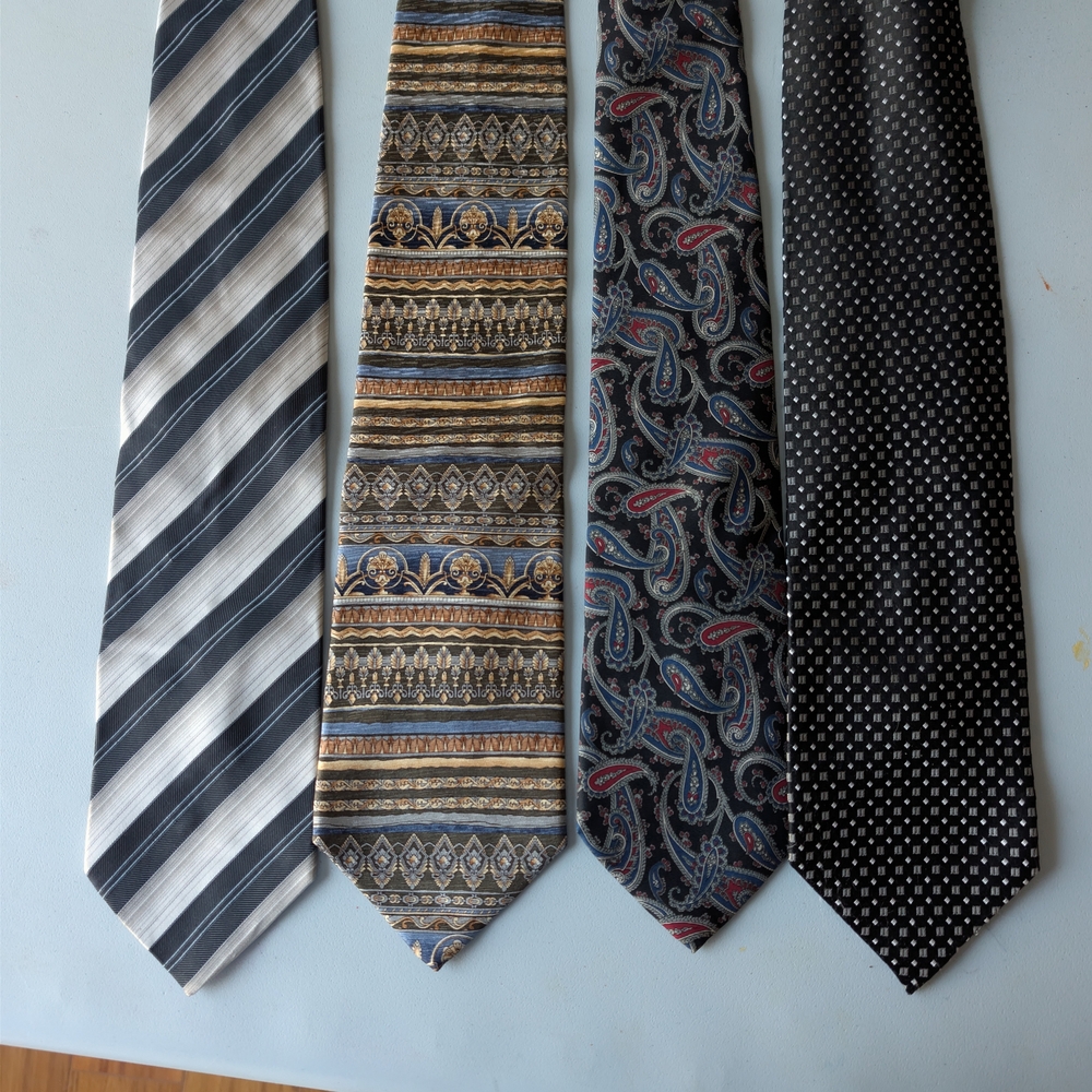 Men's Designer Silk Ties Striped, Patterned, and Paisley Ties Collection